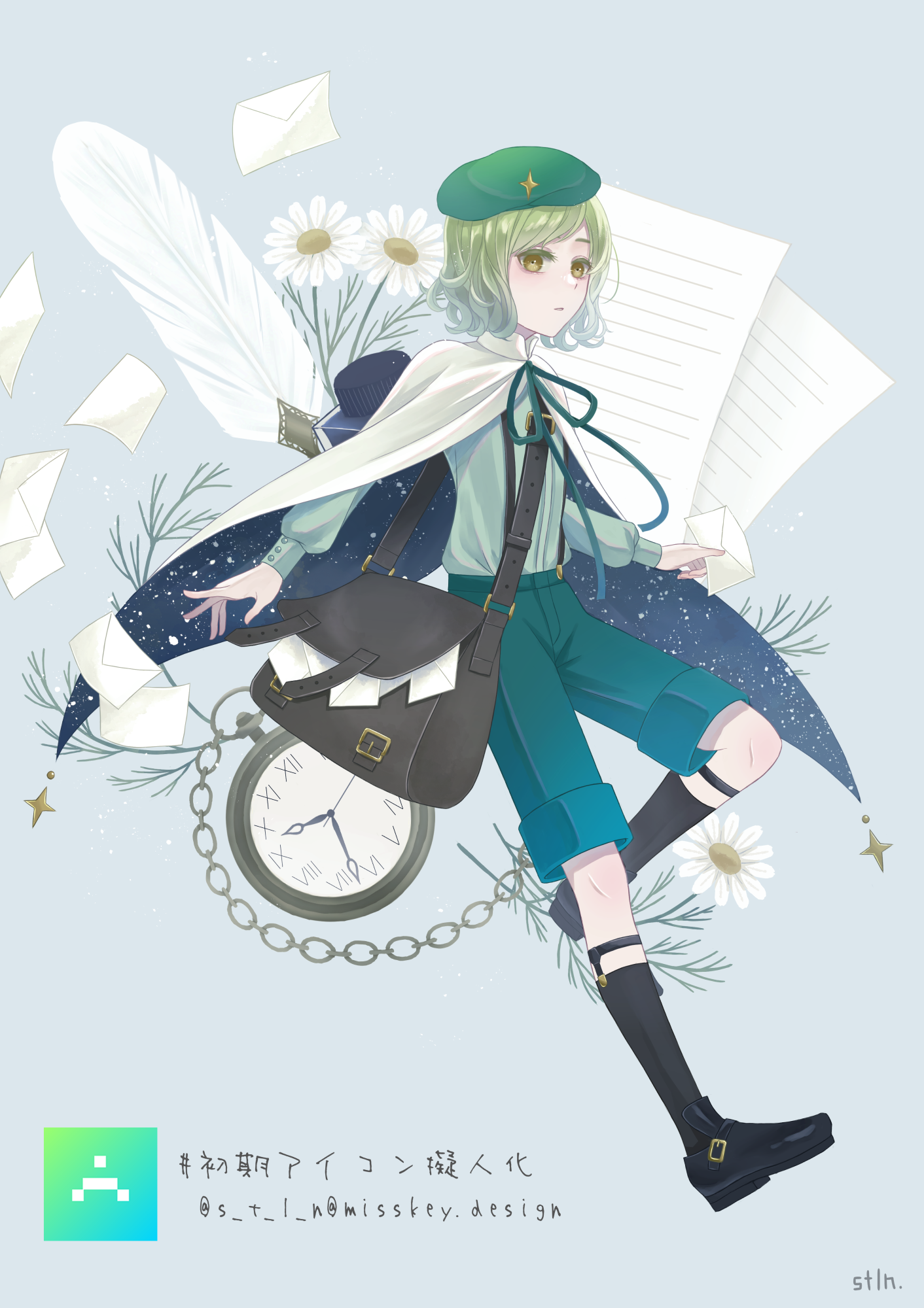 初期アイコン擬人化